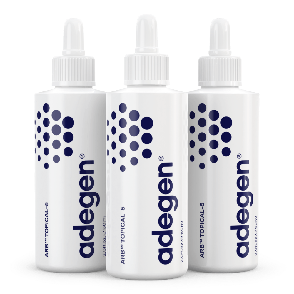 best topical hair loss treatment | Adegen ARB Topical-5 (3 bottles)