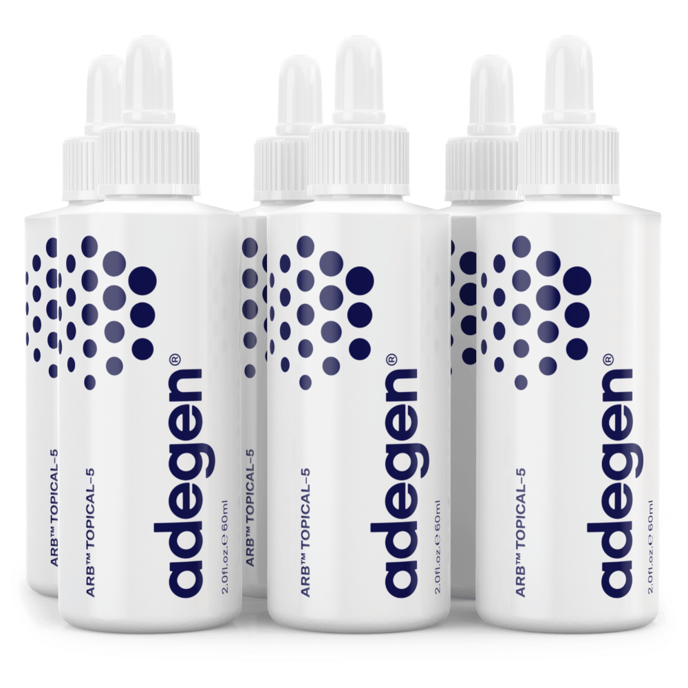 best topical hair loss treatment | Adegen ARB Topical-5 (6 bottles)