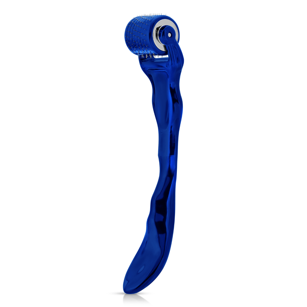 blue derma roller for hair growth | Adegen 10X Roller